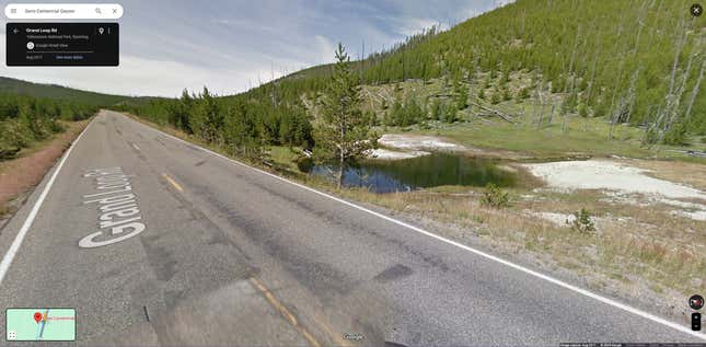 Image for article titled Car Crashes Into 105-Degree Yellowstone Geyser