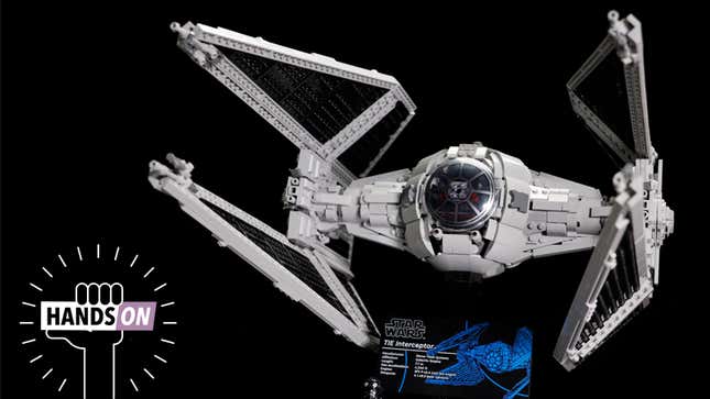 Image for article titled Get Up Close and Personal With Lego Star Wars' Amazing New TIE Interceptor