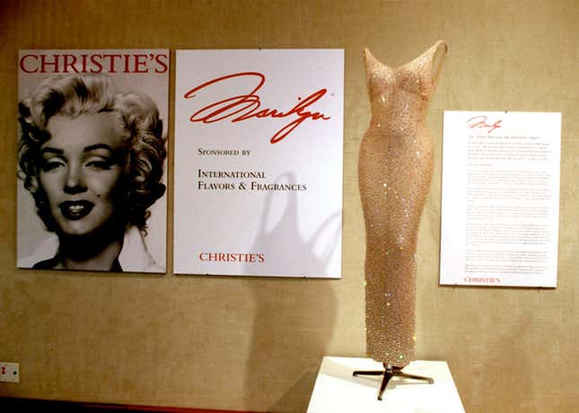 What are the most expensive dresses ever sold