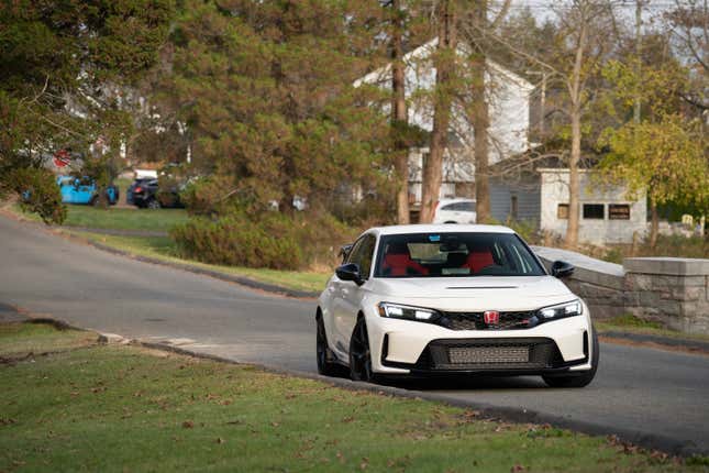 Image for the article titled “The Honda Civic Type R is just a teenage scumbag, baby”