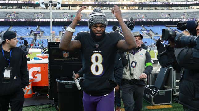 Image for article titled Lamar Jackson is stepping into one of those career defining moments