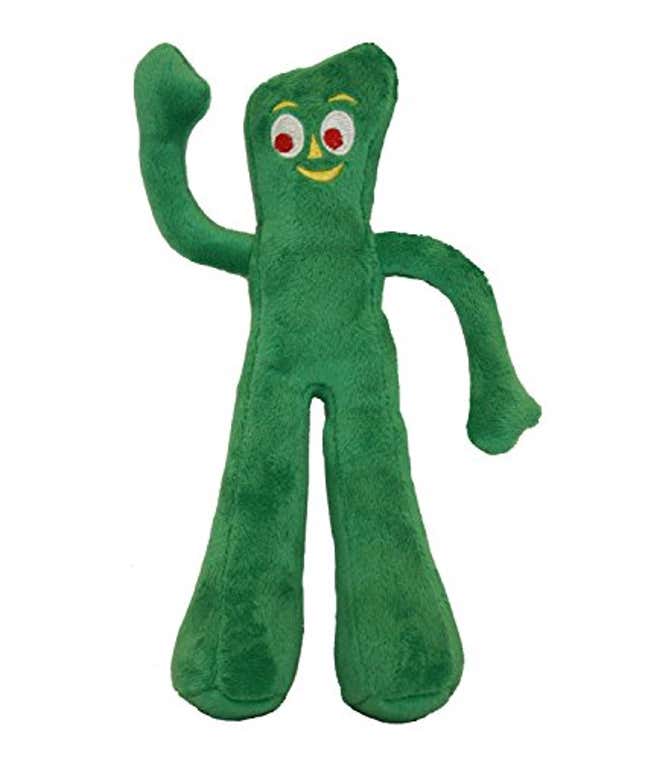 Image for article titled Multipet Gumby Plush Filled Dog Toy, Now 67% Off