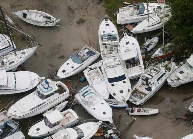 Image for article titled Photos: Florence’s destructive flooding, seen from the air