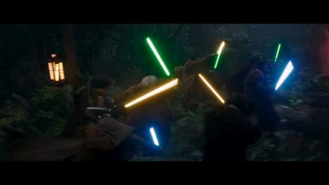 Ein Screenshot von Disneys kommender Star Wars-Serie „The Acolyte“.