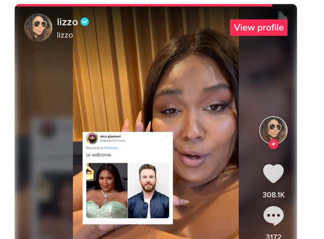 Sure, Let Lizzo and Chris Evans Star In a <i>Bodyguard</i> Remake