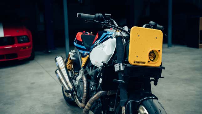 Image for article titled This Martini Motorbike Is The Raddest Custom On Earth