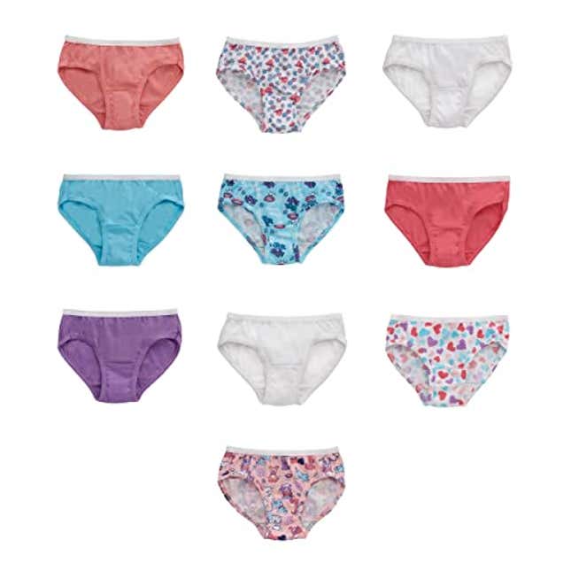 Image for article titled Hanes Girls' and Toddler Underwear, Now 34% Off