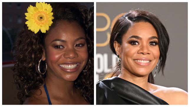 Regina Hall, 2000; Regina Hall, 2023.