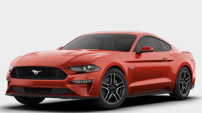 Ford Mustang Race Red