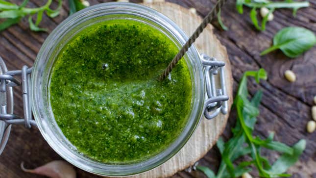 The Best Way to Keep Your Pesto From Going Brown