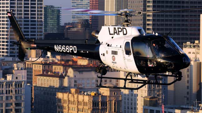 Image for article titled LAPD Choppers Emit As Much Carbon Dioxide In One Year As A Car Driving 19 Million Miles