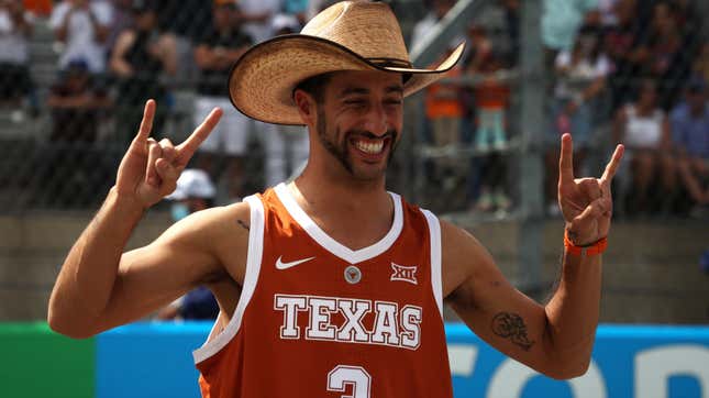 Daniel Ricciardo at the 2021 United States Grand Prix.