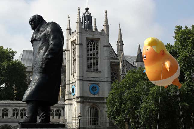 Britain Trump Visit
