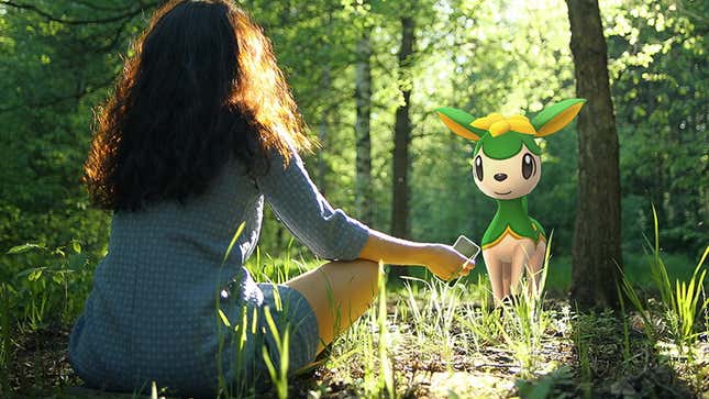 A Deerling, failing to protest.