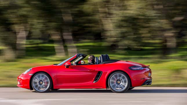 Image for article titled Porsche Is Recalling 53 Boxsters And Caymans Because Their Spoilers Are Too Tall