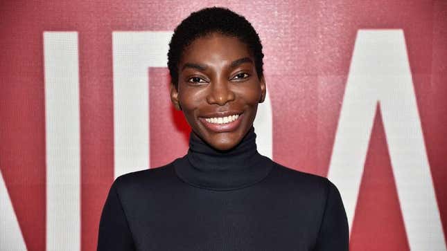 Michaela Cole at an event in 2019. She’s about to join Black Panther 2.