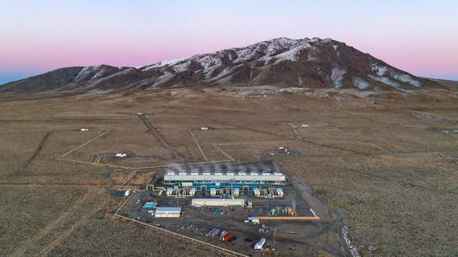 Image for article titled Google’s Geothermal Energy Project Now Powers Nevada Data Centers