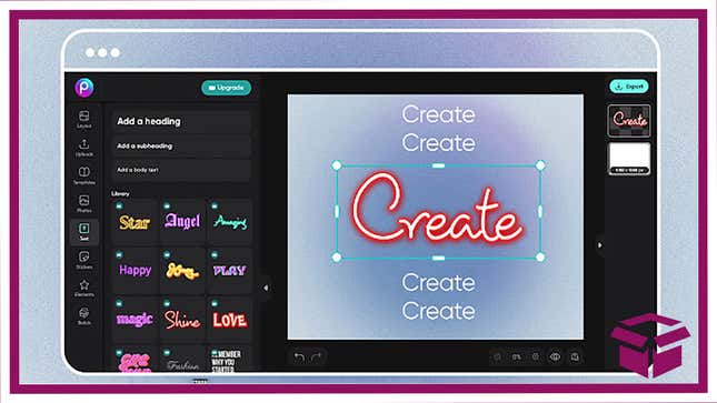 Picsart’s powerful AI engine will make anyone look like a creative genius.