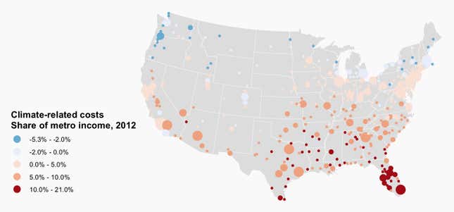 Image for article titled Global warming will hit states that support Donald Trump the hardest