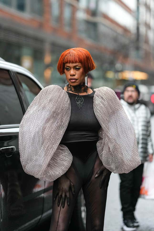 Image for article titled The Best Black Street Style From New York Fashion Week