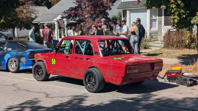 Image for article titled Here&#39;s How My Honda-Powered Lada With A BRZ Chassis Made It To The Empire Hill Climb