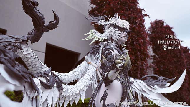 A cosplayer at Anime North 2025.