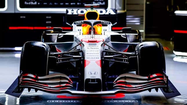 Image for article titled Red Bull Bids Honda A Fond Farewell With Special White Livery