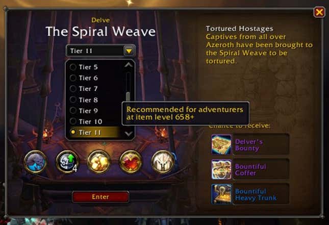 A screenshot shows delve details.