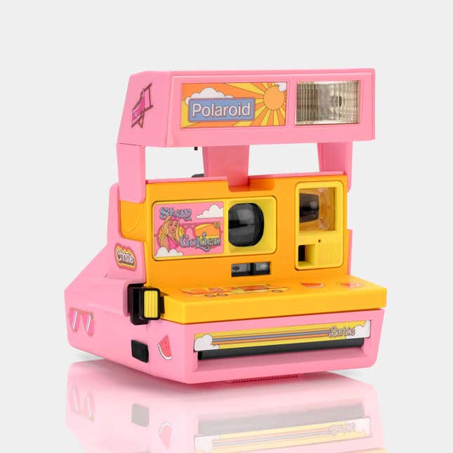 Barbie polaroid camera