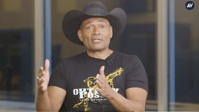 Mario Van Peebles just wants to work with people who are fun to work with