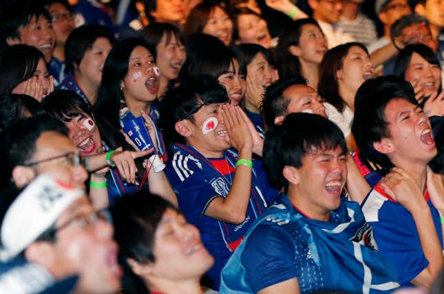 World Cup - Belgium vs Japan