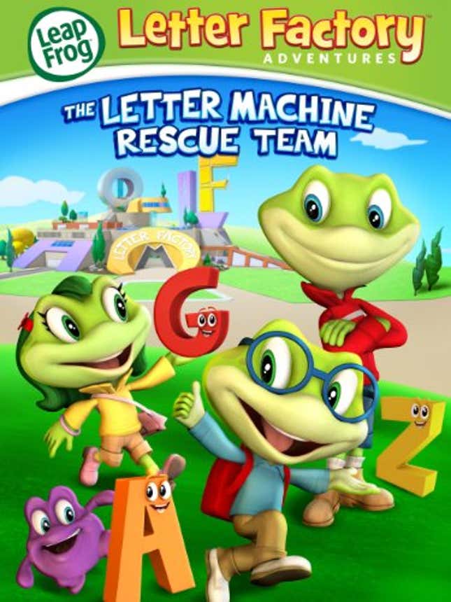 Image for article titled Leapfrog Letter Factory Adventures: The Letter Machine Rescue Team, Now 47% Off