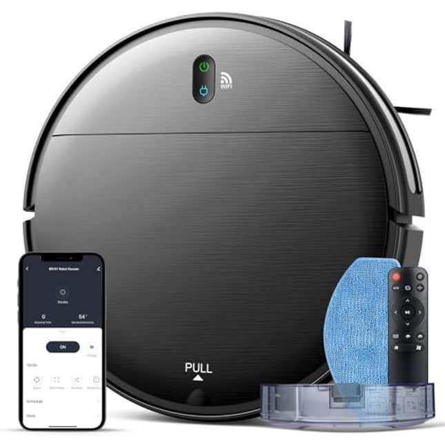 Image for article titled This Robot Vacuum and Mop is 81% Off Today: Down From $760 to $145