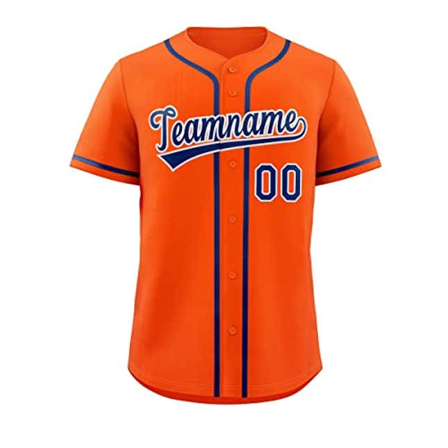 Image for article titled Custom Baseball Jersey Stitched Personalized Baseball Shirts Sports Uniform for Men Women Boy, Now 63% Off