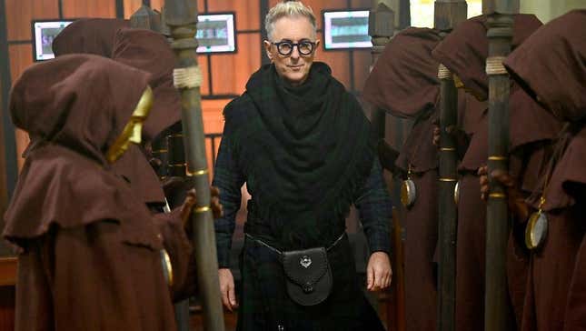 Image for article titled Let&#39;s rank all of Alan Cumming&#39;s fabulous outfits on The Traitors