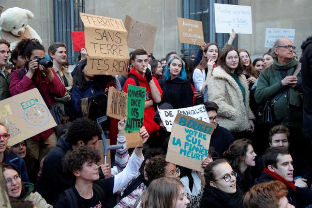 Greta Thunberg's student climate strike grows to 40 countries