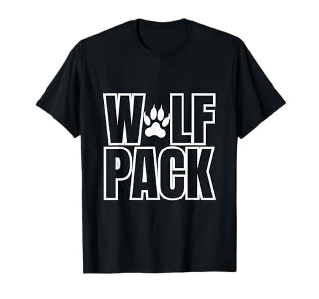 Image for article titled Wolf Pack Sport Teams T-Shirt, Now 15% Off