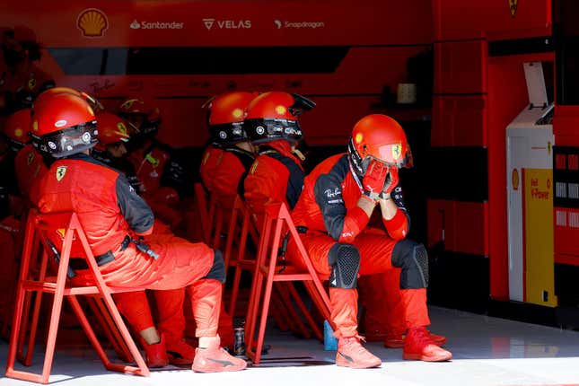 Image for article titled How to Lose a Formula 1 Championship, As Told by Ferrari