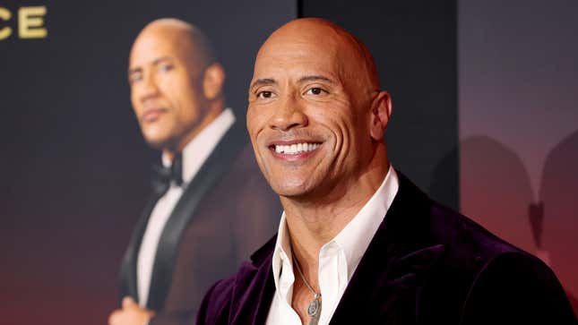  Dwayne Johnson attends the World Premiere Of Netflix’s “Red Notice” at L.A. LIVE on November 03, 2021 in Los Angeles, California.