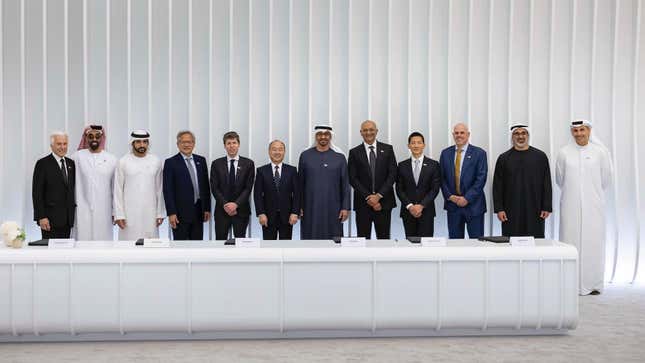 Image for article titled Nvidia, OpenAI and others are joining forces for a massive UAE Stargate AI data center