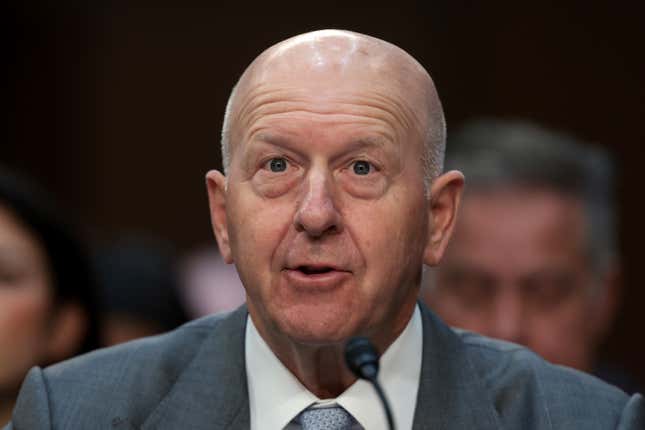 Image for article titled Tariffs may fuel inflation — but not for long, Goldman Sachs says