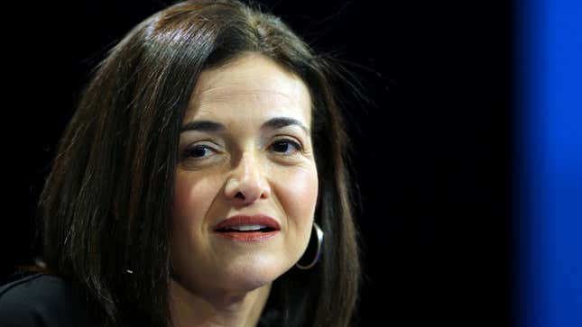 Facebook COO Sheryl Sandberg