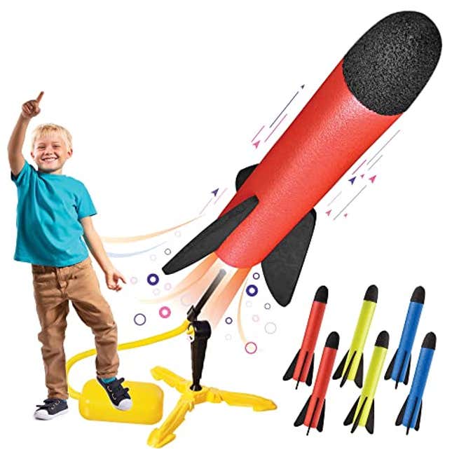 Image for article titled Toy Rocket Launcher for kids, Now 20% Off