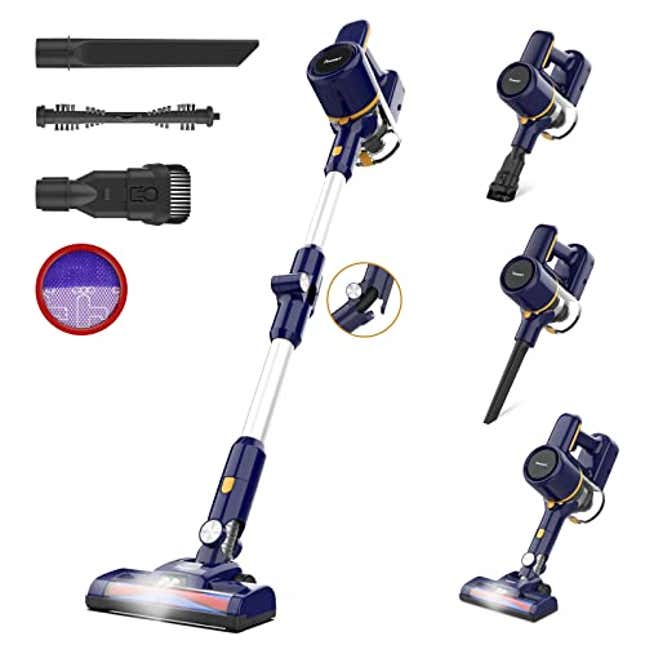 Image for article titled Unleash the Power of POWEART Cordless Vacuum Cleaner, Down From $450 to $100