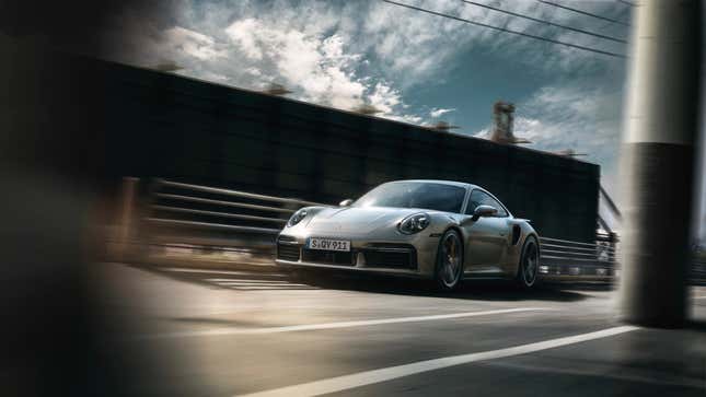 2020 Porsche 911 Turbo S press image