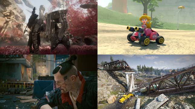 Image de l'article intitulé Quêtes secondaires incontournables de Cyberpunk 2077, conseils pour Mario Kart World et autres astuces de la semaine