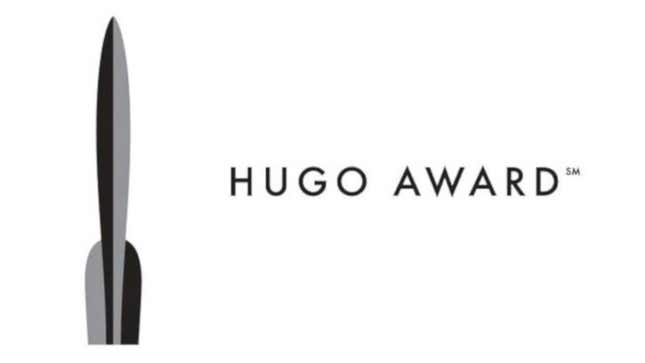 The logo for the 2021 Hugo Awards. 