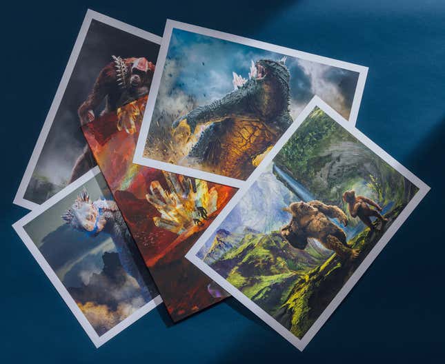 Image for article titled The Godzilla x Kong Art Book Is as Gorgeous as the Movie