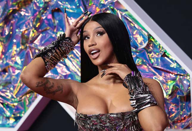 Cardi B attends the 2023 MTV Video Music Awards at the Prudential Center on September 12, 2023 in Newark, New Jersey.