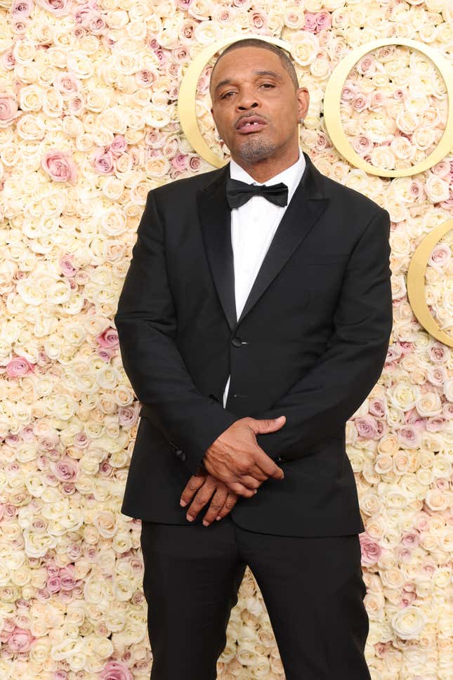 Clarence Maclin attends the 82nd Annual Golden Globe Awards at The Beverly Hilton on January 05, 2025 in Beverly Hills, California. 